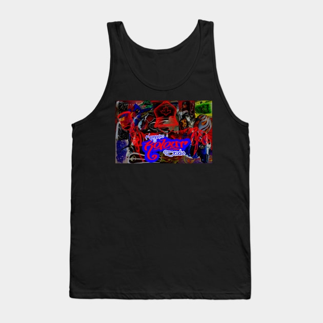 Kustom kollage Tank Top by KeegansKolourStudio